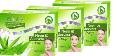 Kudos Neem & Aloevera Soap X3 Kudos Neem & Aloevera Soap X3