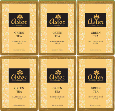 33% OFF on Aster Luxury Green Tea Premium Bathing Bar - Set of 6 33% OFF on Aster Luxury Green Tea Premium Bathing Bar - Set of 6