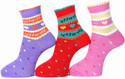 50% OFF on A&G Baby Girl's Self Design Crew Length Socks