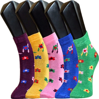 40% OFF on Well Wear Women's Floral Print Ankle Length Socks 40% OFF on Well Wear Women's Floral Print Ankle Length Socks