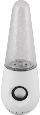 45% OFF on Super-IT Rechargeable Dancing Water USB/FM Radio Wired & Wireless Mobile Speakers White, Single Unit Channel