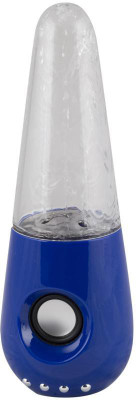 50% OFF on Super-IT Rechargeable Dancing Water USB/FM Radio Wired & Wireless Mobile Speakers Blue, Single Unit Channel