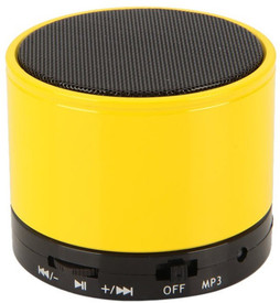 KONARRK SoundTube Portable Bluetooth Mobile/Tablet Speaker (Yellow, 3 Channel)