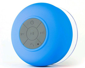 Ultra Bass Shower 001 Portable Bluetooth Mobile/Tablet Speaker (Blue, 2.1 Channel)
