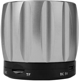 FEYE FBS-11 High Quality Wireless Mobile/Tablet Speaker (Silver, 2.1 Channel)