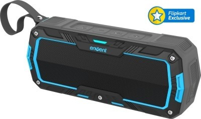 Envent LiveFree 530 Portable Bluetooth Mobile/Tablet Speaker (Black & Blue, 2 Channel) 