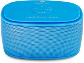 Zebronics Bluetooth Portable Speaker Wireless Mobile/Tablet Speaker (Blue, 1.0 Channel)