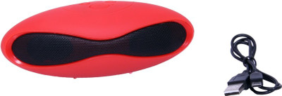 BB4 Mini Z-169 Rugby Football Stereo Subwoofers Portable Soccer Portable Bluetooth Mobile/Tablet Speaker (Red, 1 Channel) 