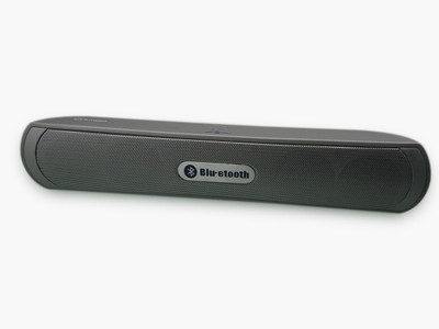 63% OFF on Anwyn Bluetooth with Mic and Voice feature_BTB13_BS_105 Silver Wireless Laptop Speakers Silver, Single Unit Channel