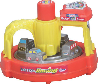 Lovely Push N Spin Racing Car Multicolor Lovely Push N Spin Racing Car Multicolor