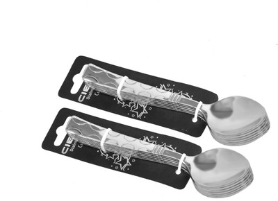 Cielo Stainless Steel Tea Spoon Set Pack of 12 Cielo Stainless Steel Tea Spoon Set Pack of 12