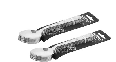 Cielo Stainless Steel Tea Spoon Set Pack of 12