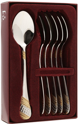 7% OFF on FNS Imperio Stainless Steel Dessert Spoon Set Pack of 6 7% OFF on FNS Imperio Stainless Steel Dessert Spoon Set Pack of 6