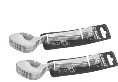 Cielo Stainless Steel Tea Spoon Set Pack of 12
