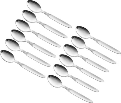 Cielo Stainless Steel Dessert Spoon Set Pack of 12 Cielo Stainless Steel Dessert Spoon Set Pack of 12