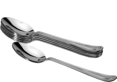 50% OFF on National Stainless Steel Table Spoon Set Pack of 6