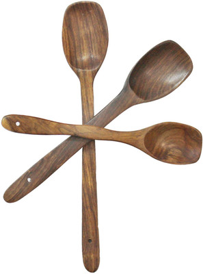 33% OFF on Pindia Wooden Cooking Spoon Set Pack of 3 33% OFF on Pindia Wooden Cooking Spoon Set Pack of 3
