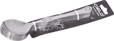 9% OFF on Cielo Opel Stainless Steel Soup Spoon Set Pack of 6