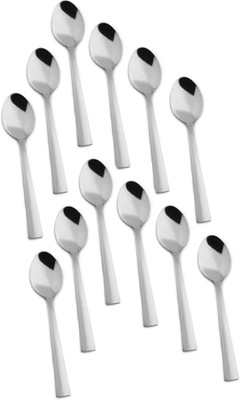 26% OFF on Vinove Kitchenwares Sleek Stainless Steel Baby Spoon Set Pack of 12