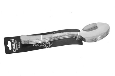 9% OFF on Cielo Master Vico Stainless Steel Baby Spoon Set Pack of 6