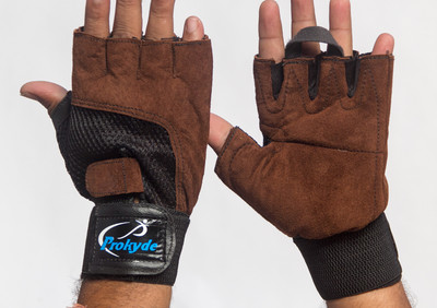 Prokyde Slam Gym & Fitness Gloves (M, Brown) Prokyde Slam Gym & Fitness Gloves (M, Brown)