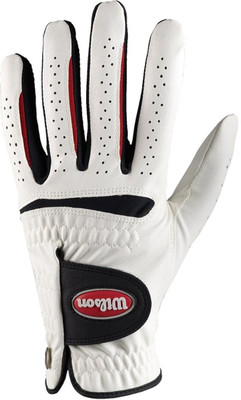 4% OFF on Wilson Feel Plus Golf Gloves (L, White, Black)