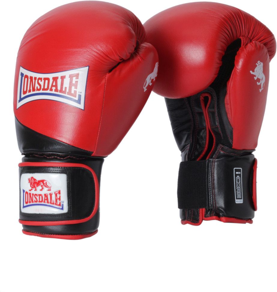 Buy Lonsdale Pro Safe Sparring & Bag Gloves 12, Red, Black ₹ 4654 by