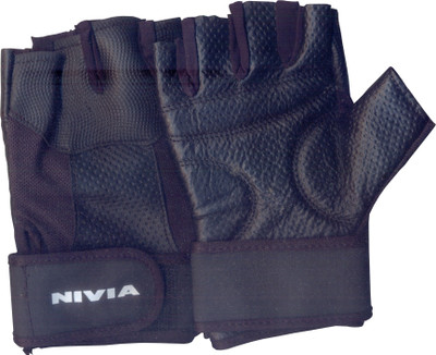 13% OFF on Nivia Splender Gym & Fitness Gloves (L, Black, Grey) 13% OFF on Nivia Splender Gym & Fitness Gloves (L, Black, Grey)