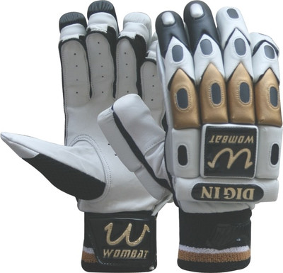 Wombat Din In Batting Gloves (L, White) Wombat Din In Batting Gloves (L, White)