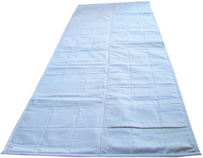 5% OFF on LNT 400tc Portable Solid Yoga Sky Blue 1 mm Mat