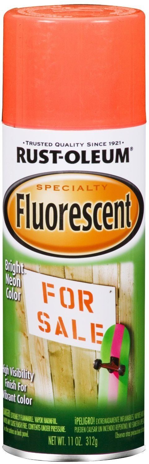 Rust-Oleum Specialty Fluorescent Red-Orange Spray Paint 312 ml Rust-Oleum Specialty Fluorescent Red-Orange Spray Paint 312 ml