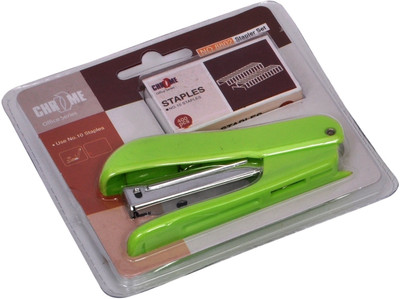 Chrome Office Durable Manual No. 23-10-H Metal Push Staplers Chrome Office Durable Manual No. 23-10-H Metal Push Staplers