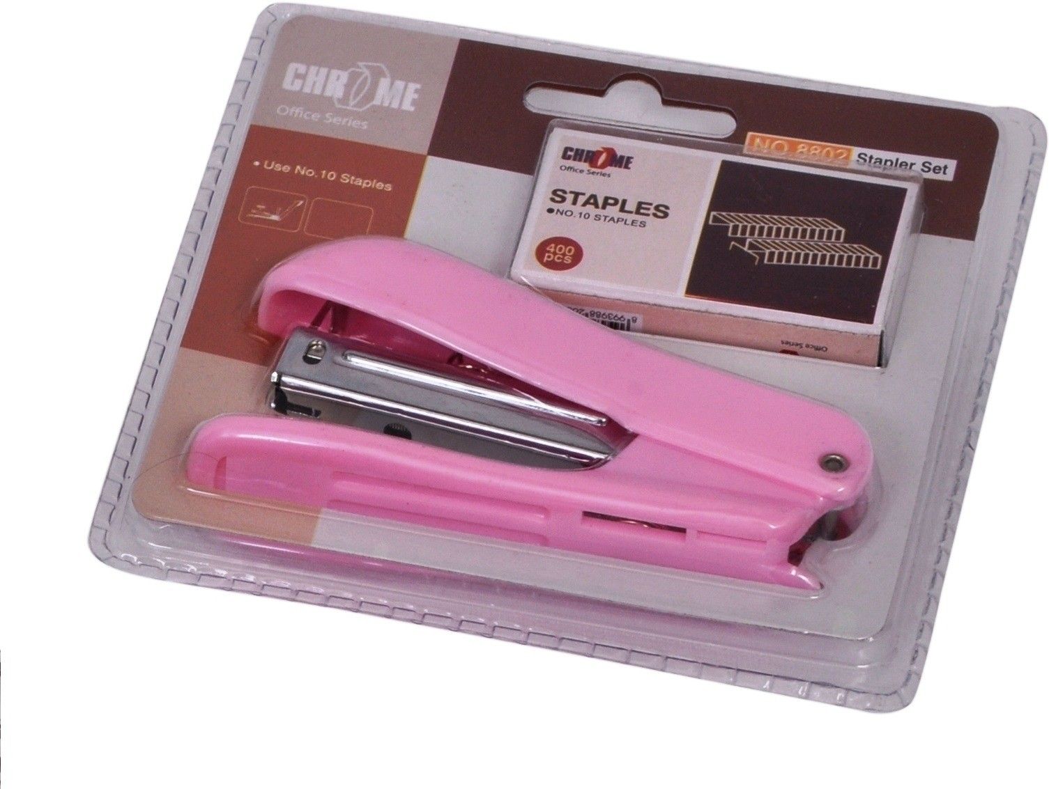 Chrome Office Durable Manual No. 23-10-H Metal Push Staplers Chrome Office Durable Manual No. 23-10-H Metal Push Staplers