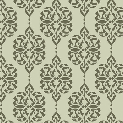 16% OFF on Decorze Brown Wall Decor DS-13-DA Floral Stencil