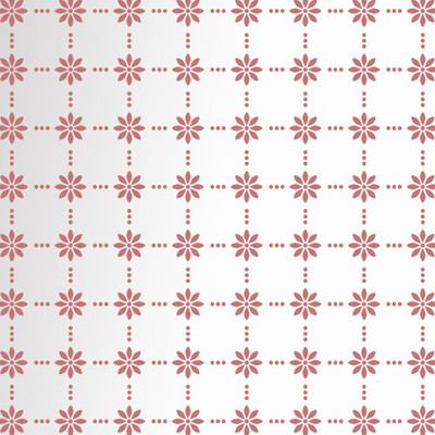 20% OFF on Decorze White Wall Decor FS-35 Floral Stencil