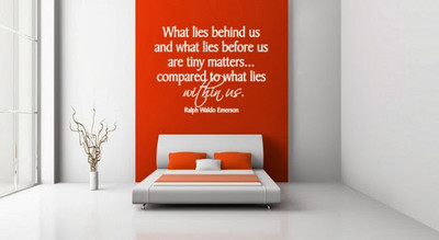 87% OFF on DeStudio What Lies Behind Us One Size Tiny Wall Sticker