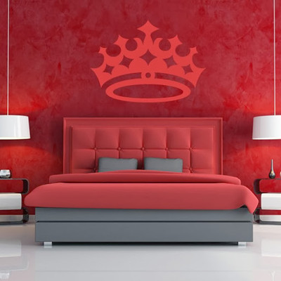 50% OFF on DeStudio DeStudio Elizabeth Queen Crown Wall Stickers Size GIANT WALL STICKER Sticker