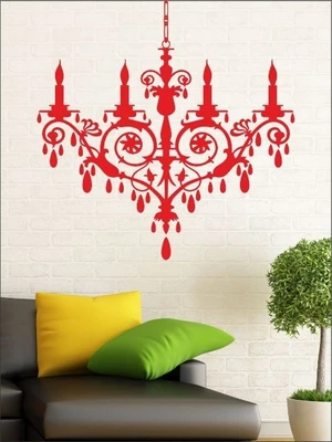 84% OFF on Wall1ders Candle Chandelier PVC Vinyl Sticker Sticker Pack of 1 84% OFF on Wall1ders Candle Chandelier PVC Vinyl Sticker Sticker Pack of 1