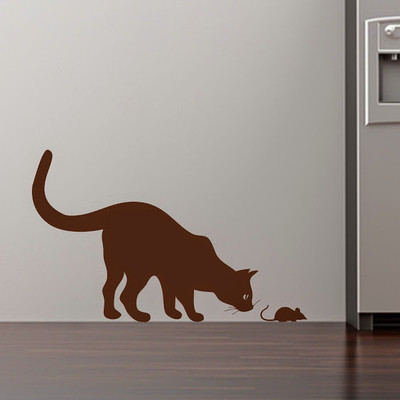 50% OFF on DeStudio Cats Cat And Mouse Cute Animal Wall Sticker Sticker 50% OFF on DeStudio Cats Cat And Mouse Cute Animal Wall Sticker Sticker