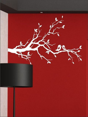 80% OFF on Wall1ders Loving Bird PVC Vinyl Sticker Sticker Pack of 1