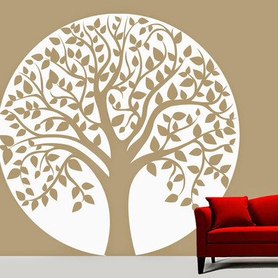 50% OFF on DeStudio DeStudio Speaking Tree One Wall Stickers Size GIANT WALL STICKER Sticker