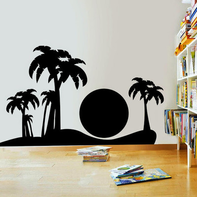 50% OFF on DeStudio DeStudio Sun On Beach Wall Stickers Size MEGA WALL STICKER Sticker
