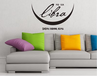 50% OFF on DeStudio DeStudio Zodiac Sign Libra Wall Stickers Size JUMBO WALL STICKER Sticker