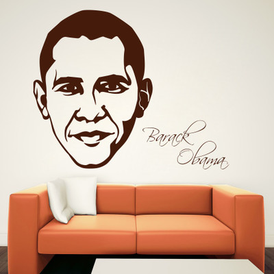 78% OFF on D��cor Kafe Decal Style Barack Obama Wall Art Small Size-21*17 Inch Wall Sticker Sticker Pack of 1 78% OFF on D��cor Kafe Decal Style Barack Obama Wall Art Small Size-21*17 Inch Wall Sticker Sticker Pack of 1
