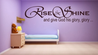 50% OFF on DeStudio DeStudio Rise and Shine One Wall Stickers Size GIANT WALL STICKER Sticker
