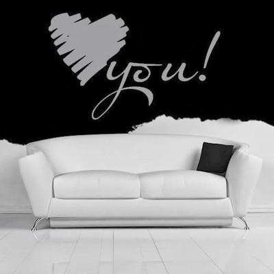 50% OFF on DeStudio DeStudio Heart You Wall Stickers Size GIANT WALL STICKER Sticker