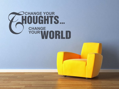 50% OFF on DeStudio DeStudio Change Your Thoughts One Wall Stickers Size GIANT WALL STICKER Sticker