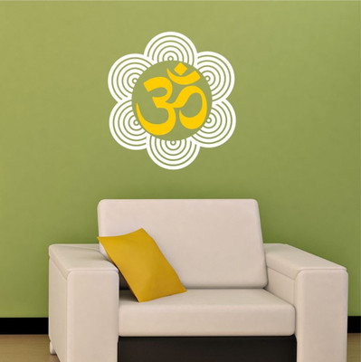 20% OFF on Chipakk Om - Yellow Small Pigmented Polyvinyl Films Imported Sticker