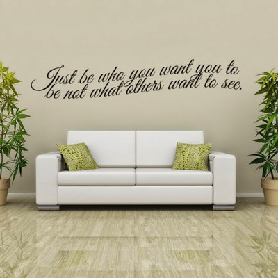 50% OFF on DeStudio DeStudio Just Be Wall Stickers Size GIANT WALL STICKER Sticker