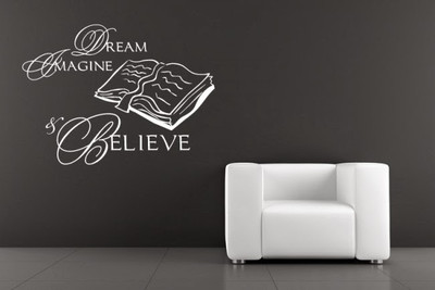 50% OFF on DeStudio DeStudio Dream Imagine & Believe One Wall Stickers Size GIANT WALL STICKER Sticker